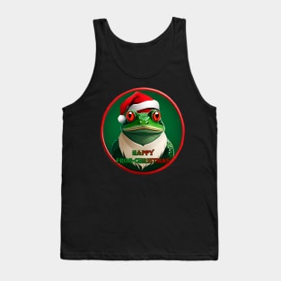 Happy Frog-Christmas Tank Top